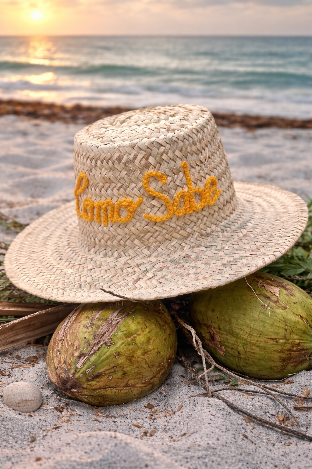 The COMO 🐚 SABE Original Moroccan straw hat